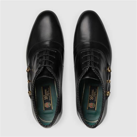 scarpe gucci uomo con strappi|Scarpa stringata uomo in pelle nera .